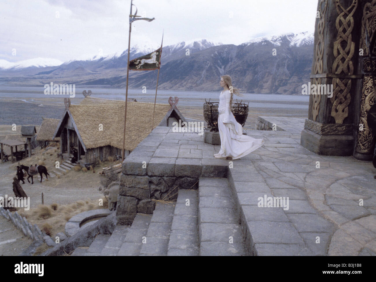 Seigneur des Anneaux : LES DEUX TOURS 2002 Entertainment/Nouvelle ligne film avec Miranda Otto Banque D'Images