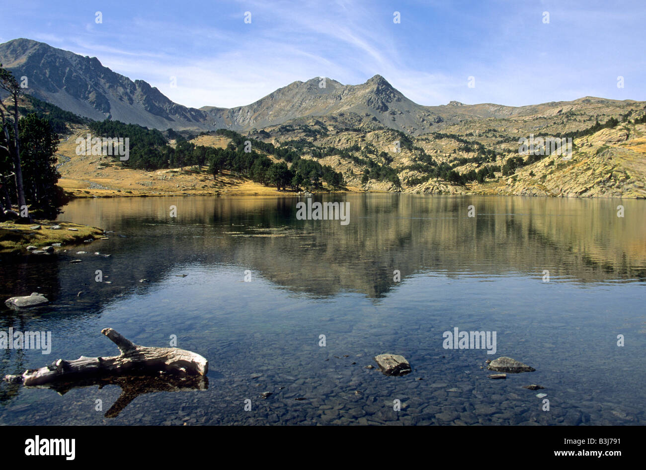 Massif du Carlit, Département Pyrénées-Orientales, région Languedoc-Roussillon, France, Europe Banque D'Images