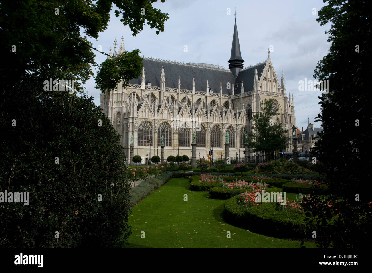 Notre Dame des Victoires, du Grand Sablon, Bruxelles Banque D'Images
