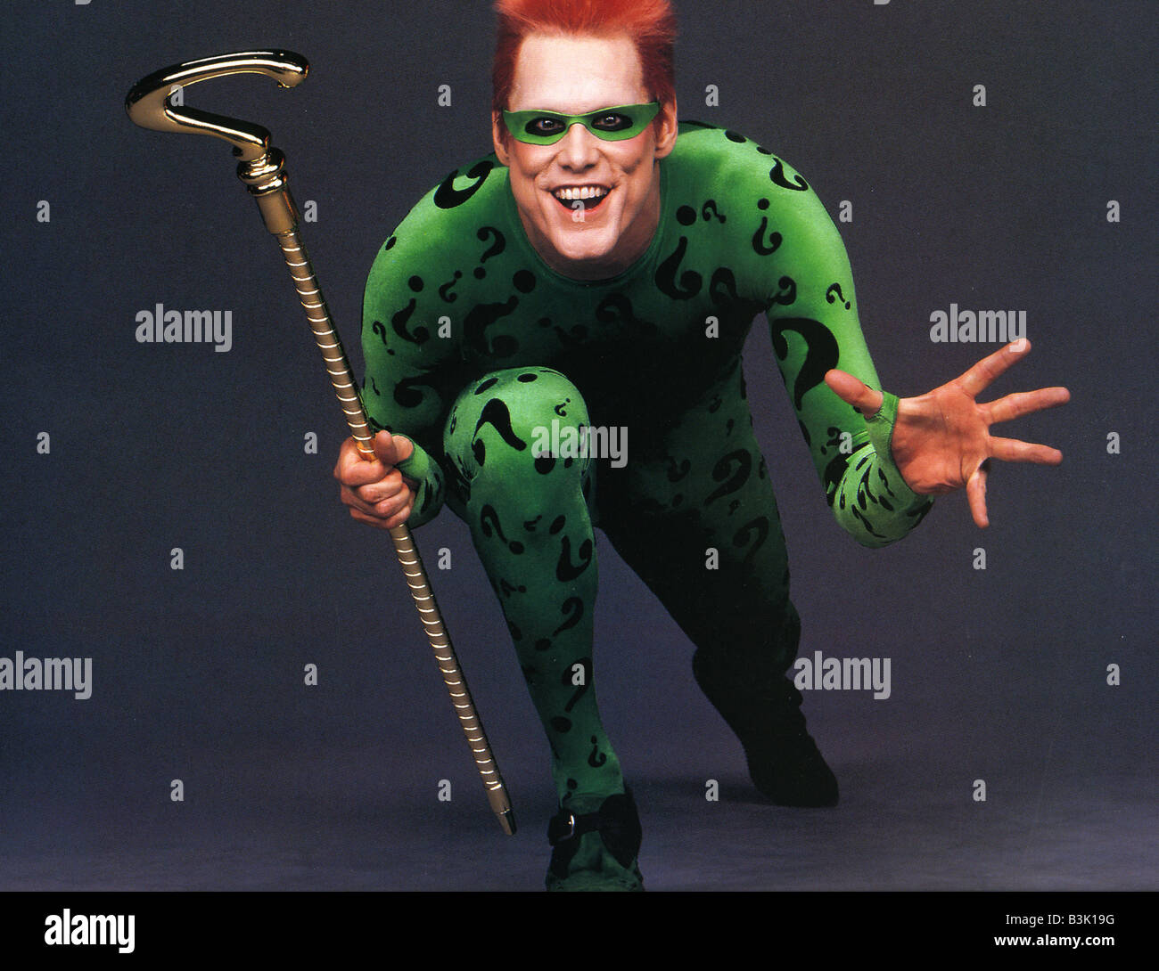 Le Riddler The riddler jim carrey Banque d'image et photos - Alamy