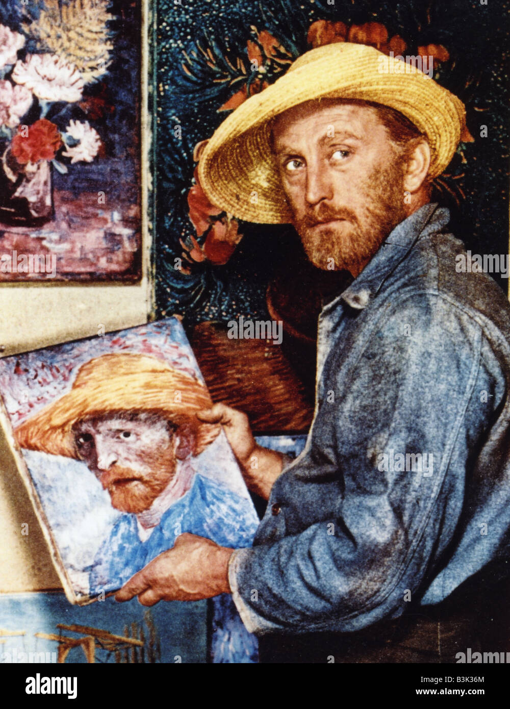 LUST FOR LIFE 1956 MGM film avec Kirk Douglas Banque D'Images