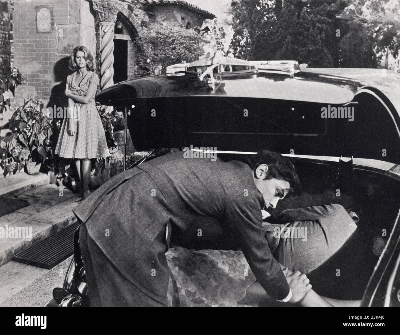 JOY HOUSE aka la cage d'amour 1964 MGM film avec Jane Fonda et Alain Delon Banque D'Images