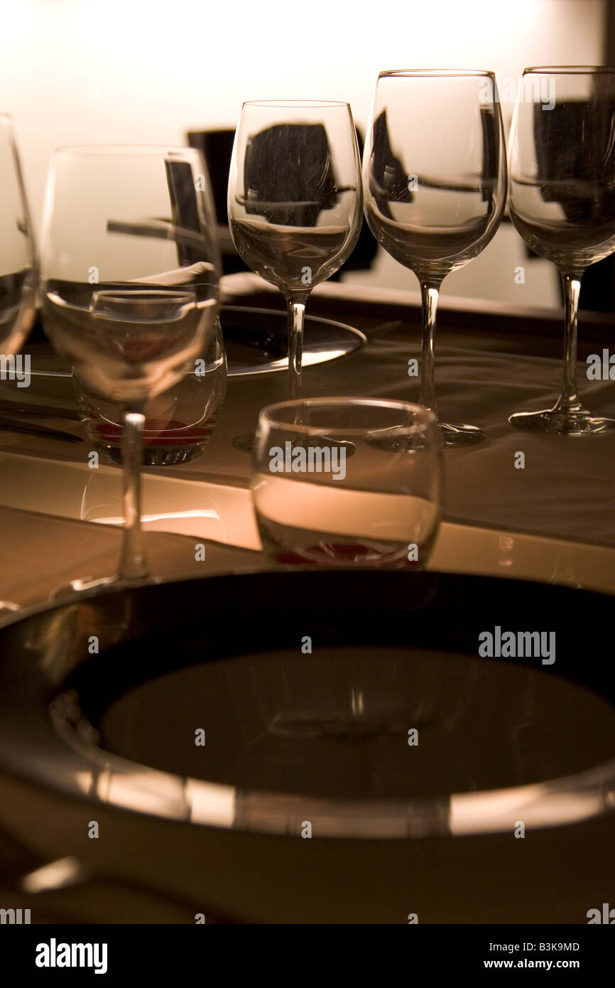 Restaurant contemporain à la mode 'Belga Queen', 32 rue de la Fosse aux Loups, Bruxelles Belgique Banque D'Images