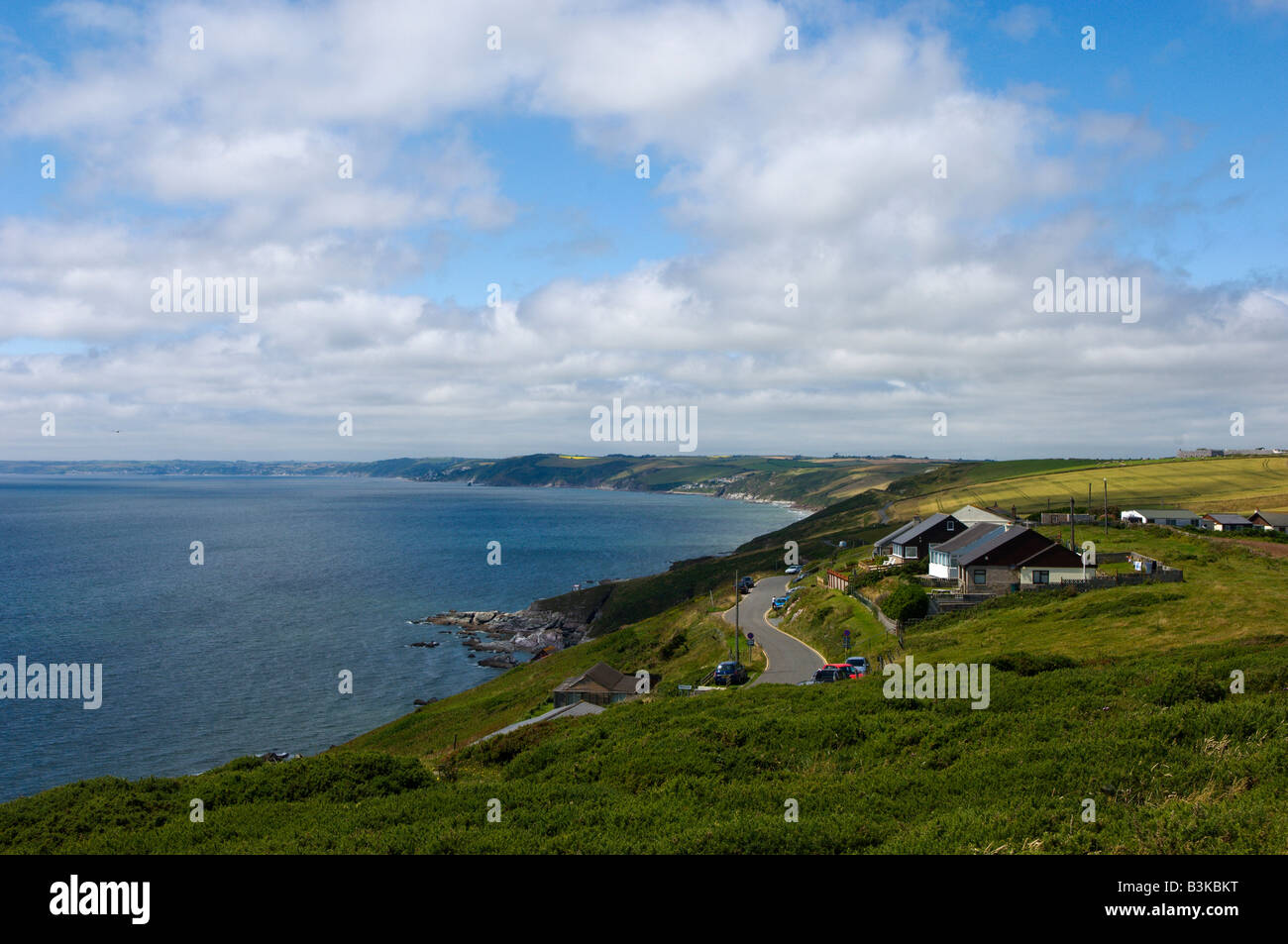Polhawn Torpoint Whitsand Bay Cornwall Grande-bretagne Banque D'Images