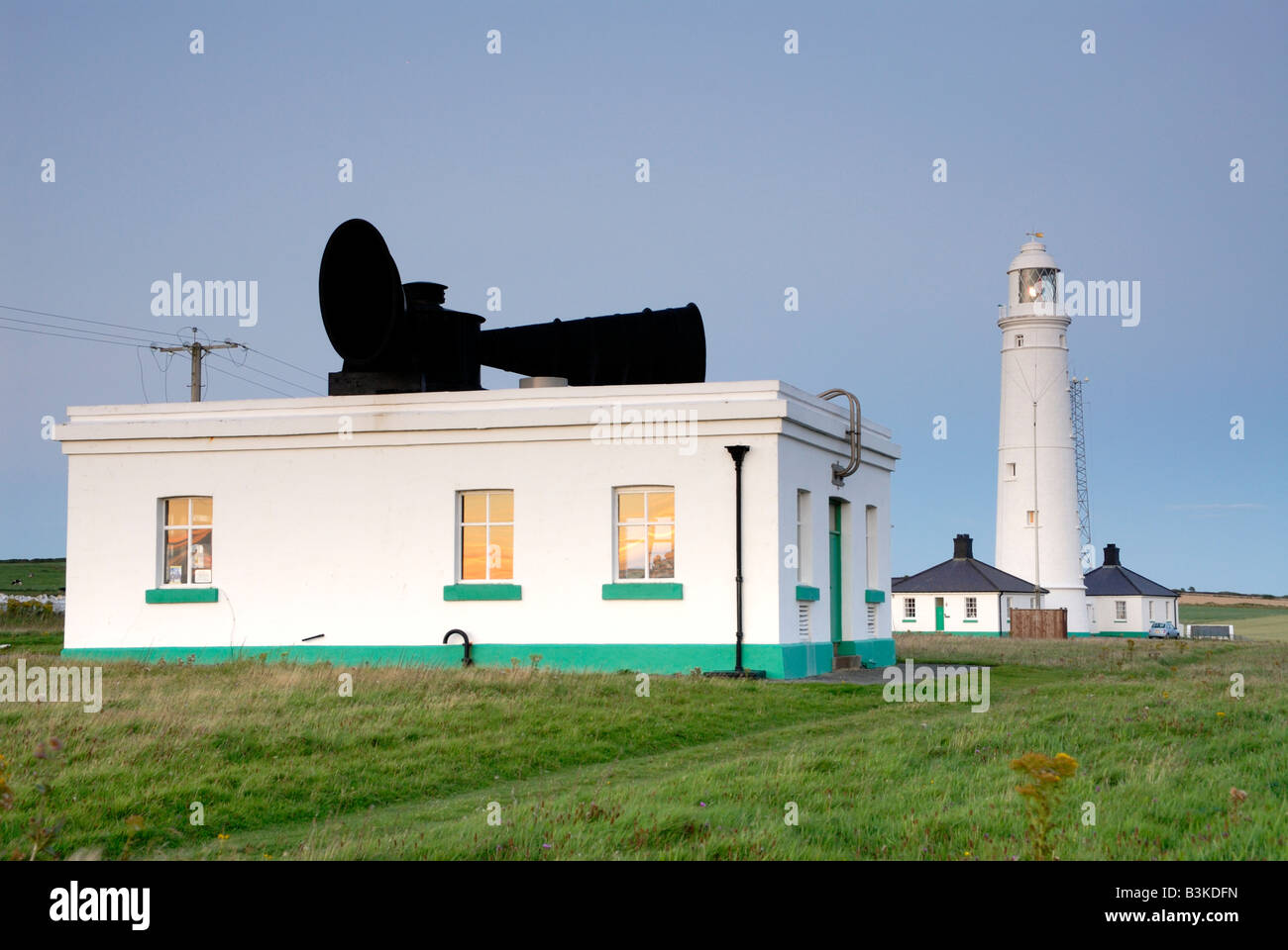 Nash Point Lighthouse Banque D'Images