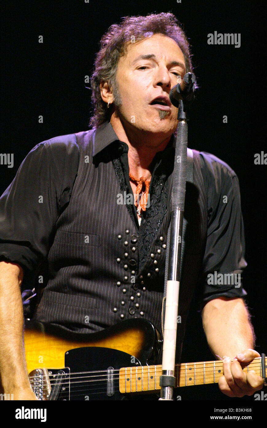 Musicien de rock américain Bruce Springsteen Banque D'Images