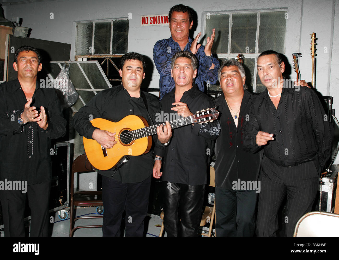 Les Gipsy Kings en 2005 groupe de musique française Banque D'Images