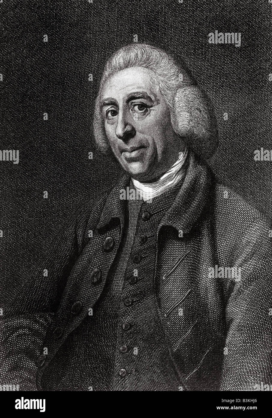 LANCELOT CAPABILITY BROWN paysagiste anglais 1715 à 1783 Banque D'Images