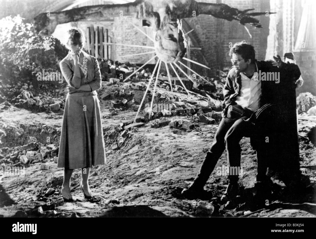 Cendres et diamants 1958 Film Polski film Banque D'Images