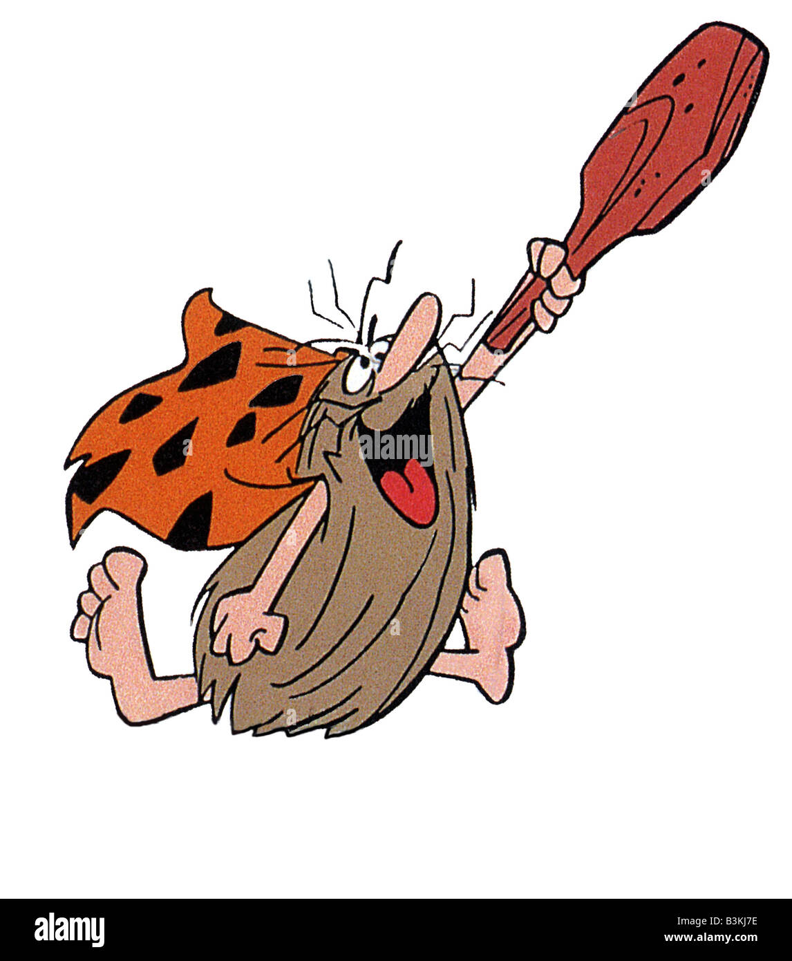 CAPTAIN CAVEMAN Hanna Barbera cartoon Banque D'Images