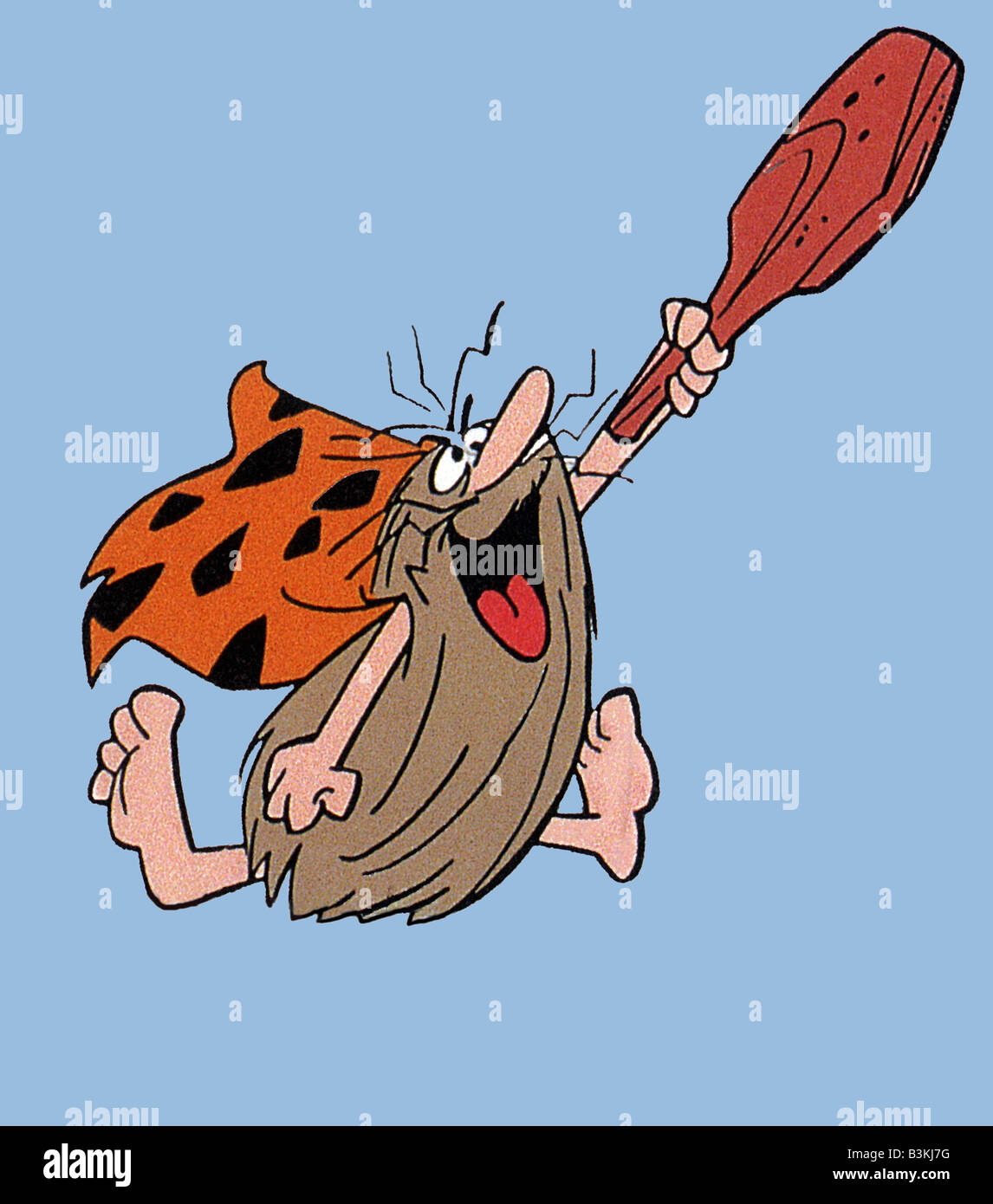 CAPTAIN CAVEMAN Hanna Barbera cartoon Banque D'Images