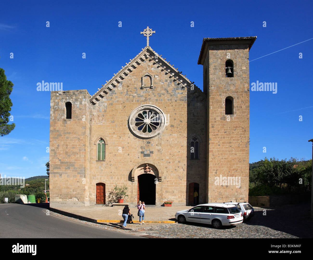 Italie Italie centrale Latium Latium Bolsena church Banque D'Images