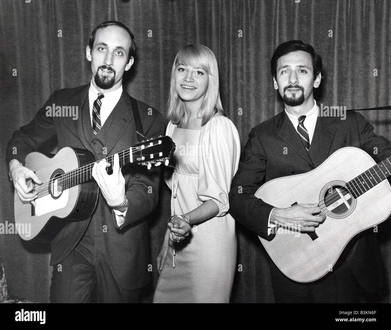 PETER PAUL AND MARY-nous groupe folklorique Banque D'Images