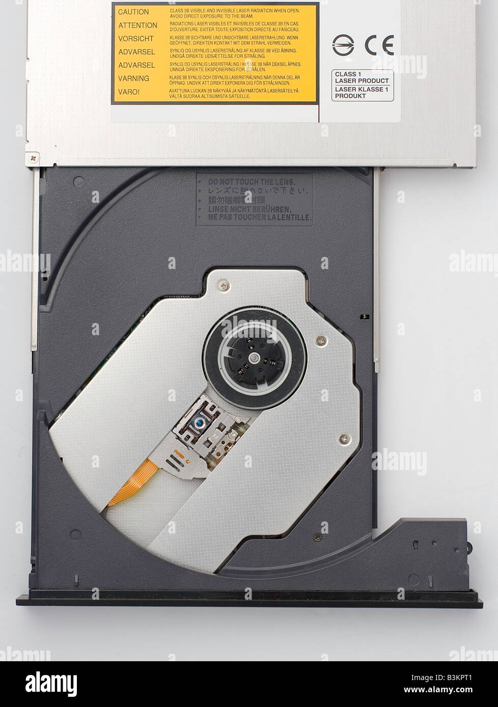 Un pilote de DVD-R Banque D'Images