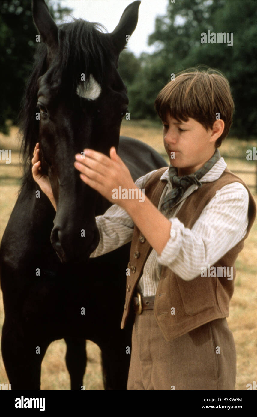 BLACK BEAUTY 1994 Warner film avec Andrew Knott Banque D'Images