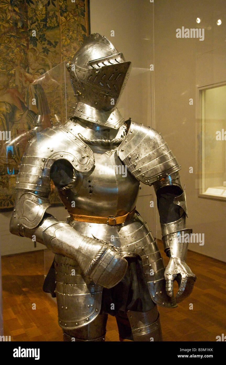 Three-Quarter Cuirassier Armor / 1605-10 Banque D'Images