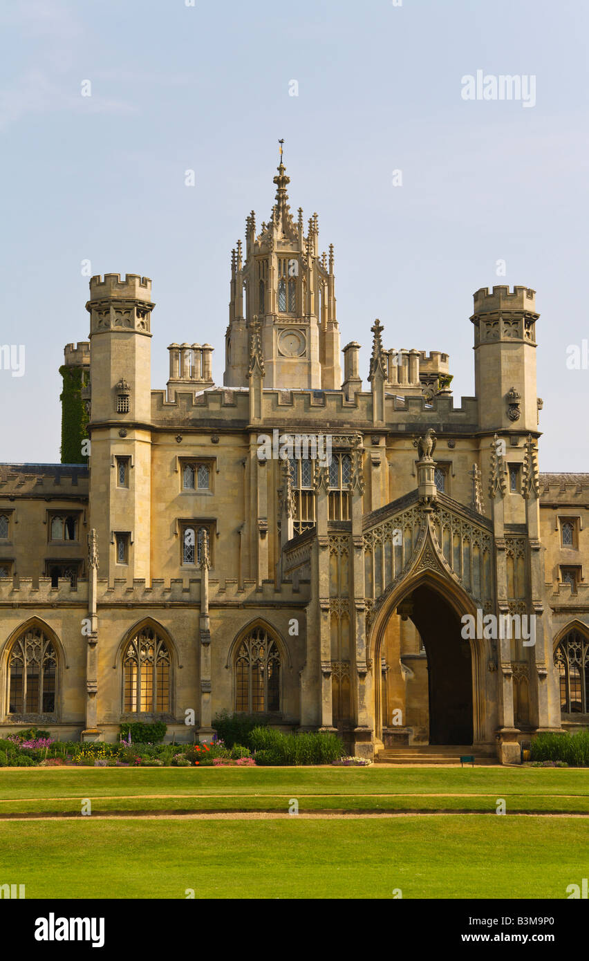 St John's College, Cambridge, Angleterre Banque D'Images