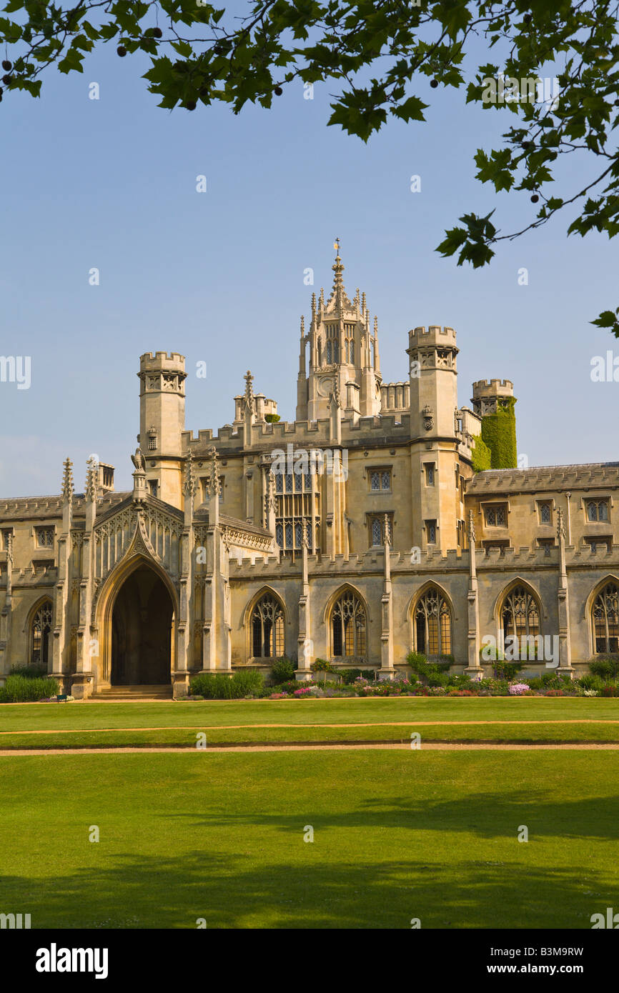 St John's College, Cambridge, Angleterre Banque D'Images