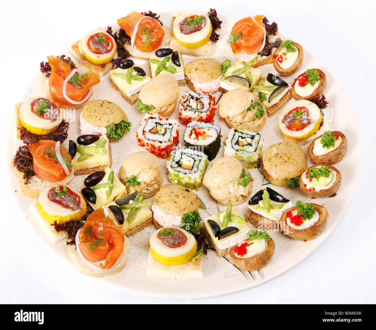 Canapés gastronomiques Banque de photographies et d'images à haute  résolution - Alamy