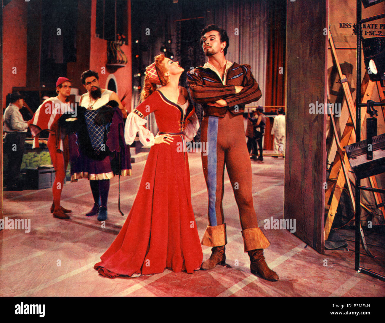KISS ME KATE 1953 MGM film avec Howard Keel et Kathryn Grayson Banque D'Images
