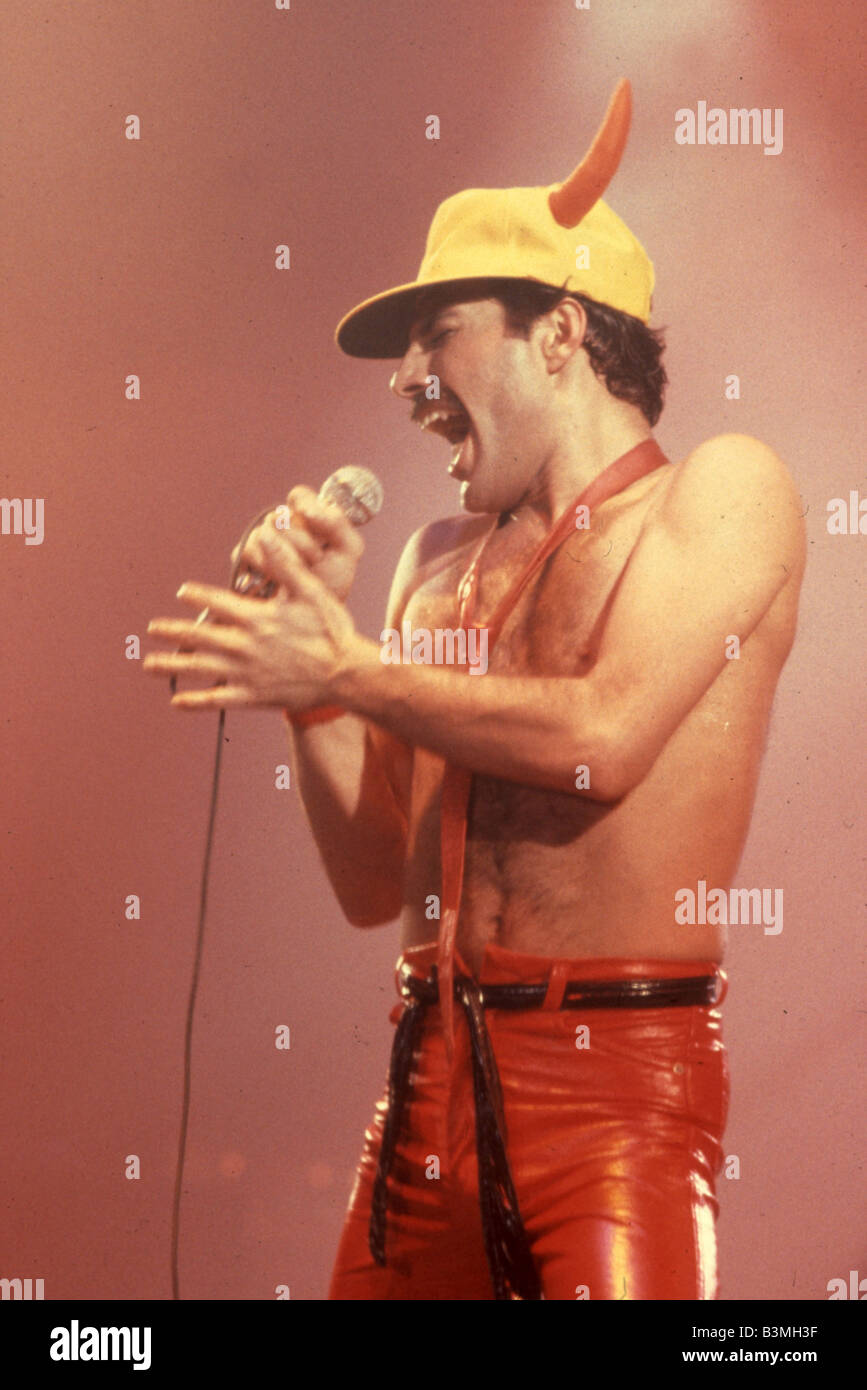 Groupe de rock britannique queen avec Freddie Mercury Banque D'Images