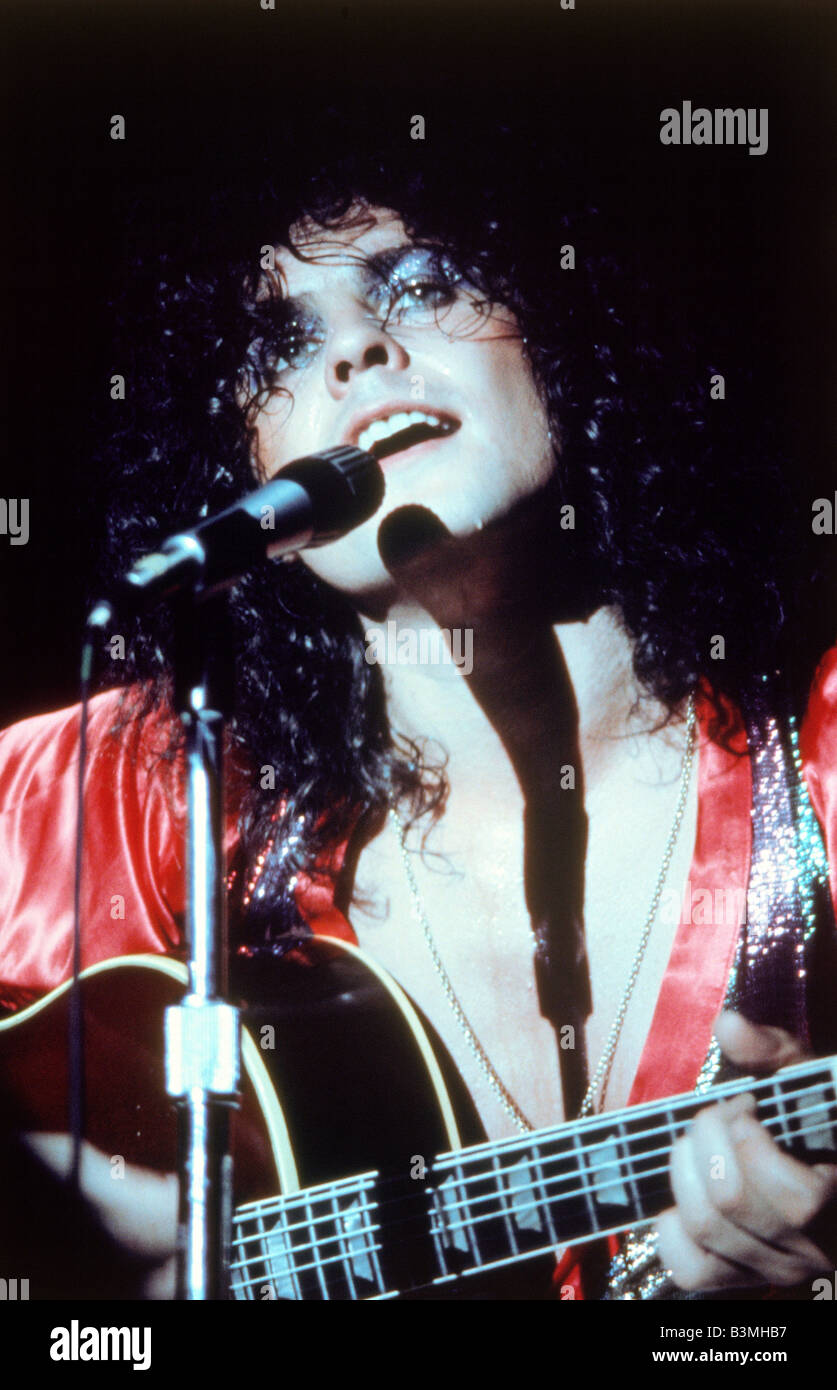 MARC BOLAN UK rock musicien sur 1971 Banque D'Images