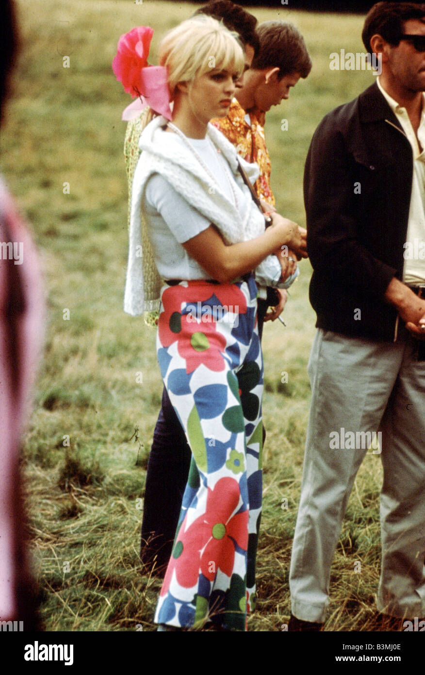 Rassemblement du FLOWER POWER de San Francisco en 1967 Banque D'Images