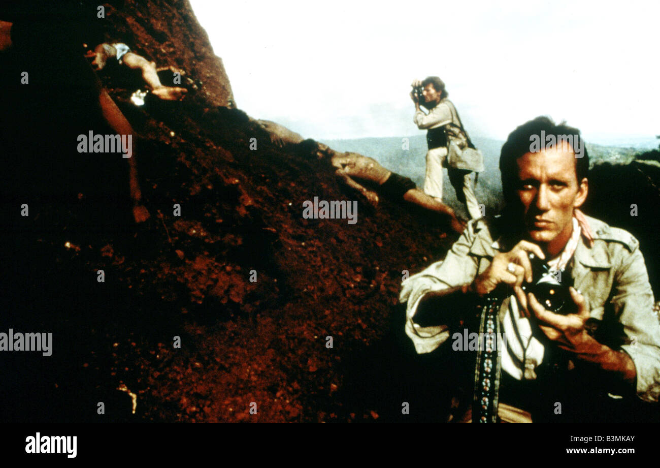 SALVADOR 1986 Hemdale film avec James Woods Banque D'Images