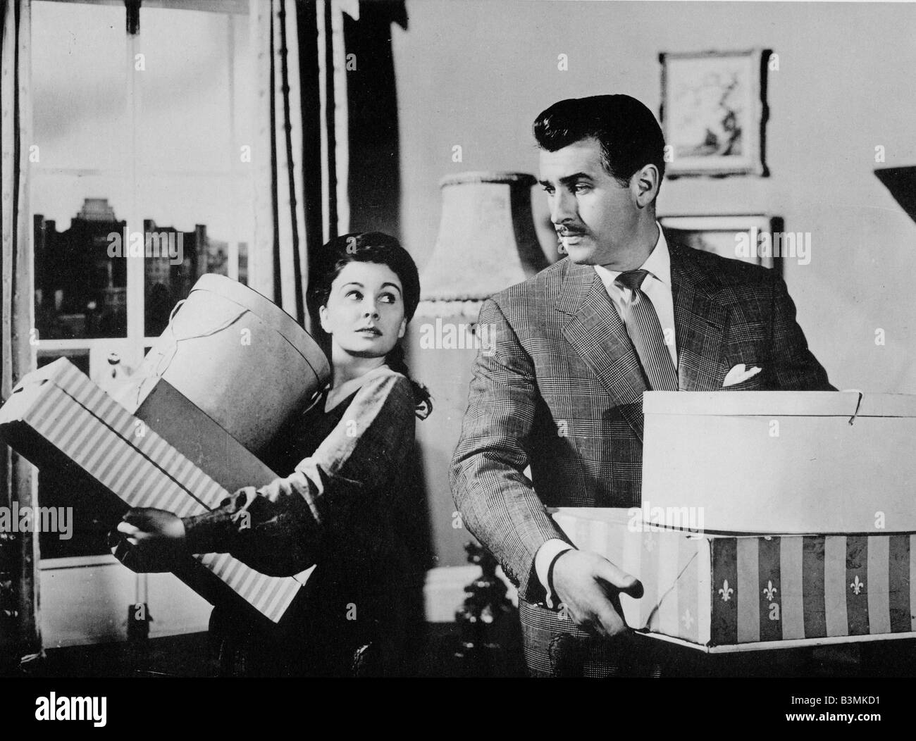 ADAM ET EVELYNE 1949 Rank film avec Stewart Granger et Jean Simmons Banque D'Images