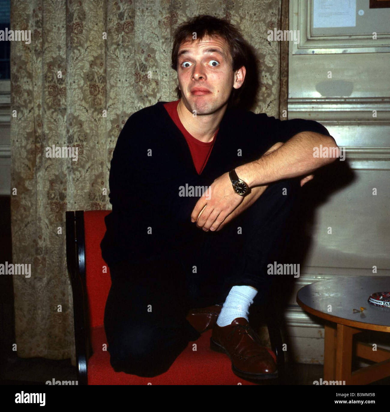 Rik Mayall au Festival Fringe d'août 1987 Banque D'Images