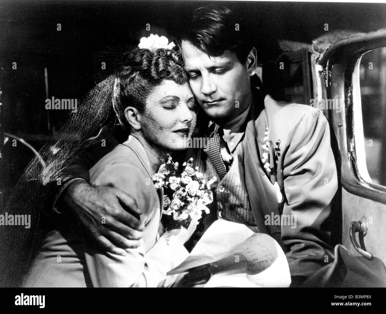 Plus on est de fous 1943 Columbia film avec Jean Arthur et Joel McRae Banque D'Images
