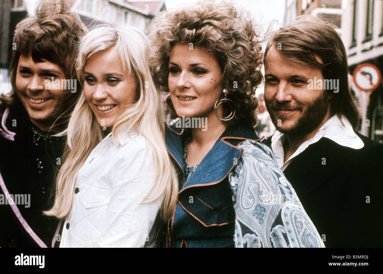 Agnetha faltskog et bjorn ulvaeus Banque de photographies et d’images à