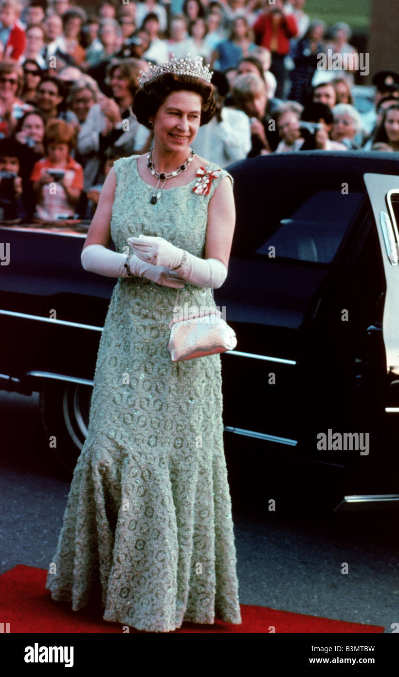 La reine Elizabeth II de 1965 Banque D'Images