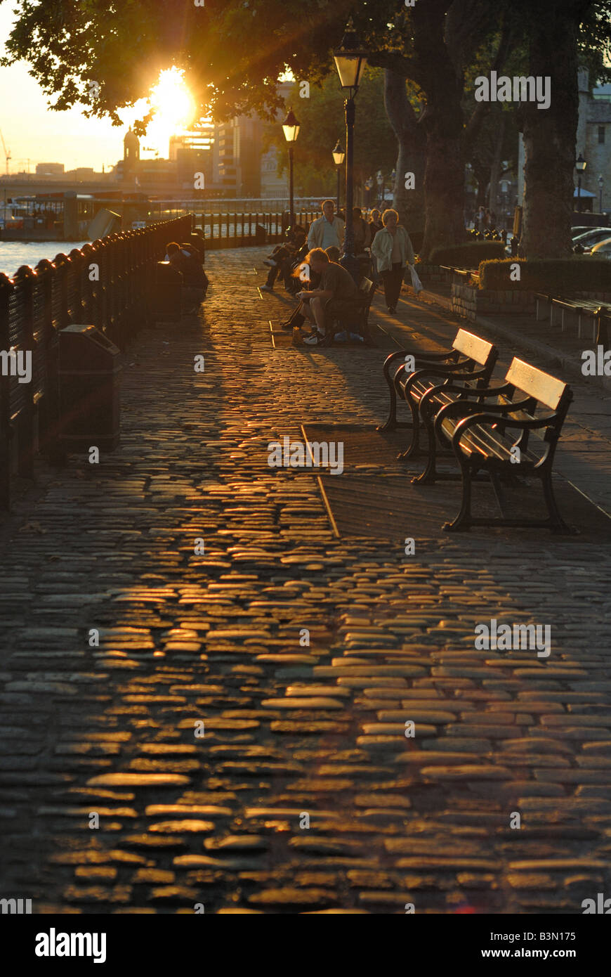 London Tower Bridge walkway Banque D'Images