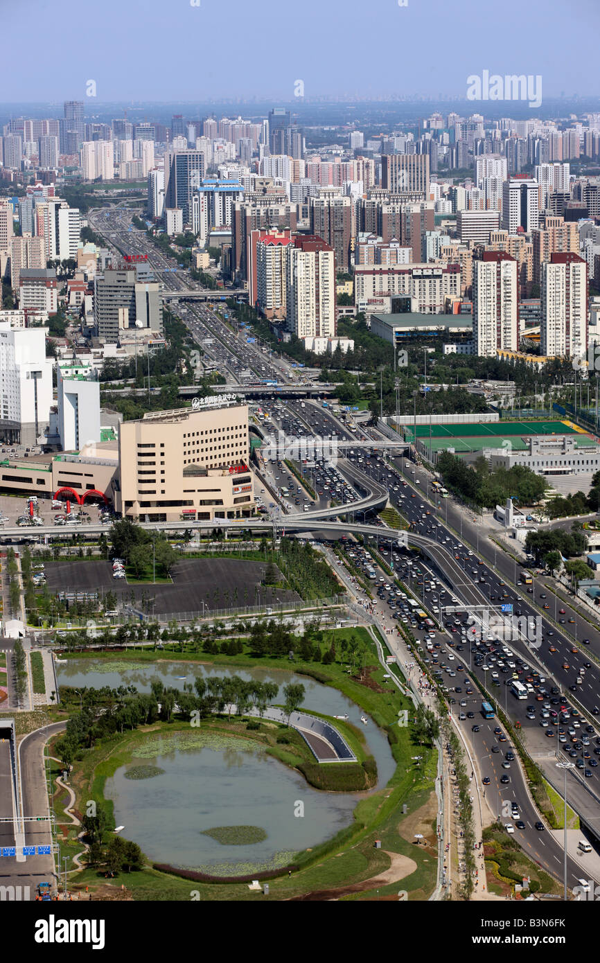 Cityscape, Beijing, Chine Banque D'Images