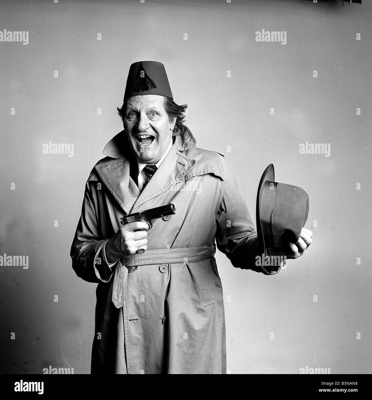 Le comédien Tommy Cooper 1978 mirrorpix Banque D'Images