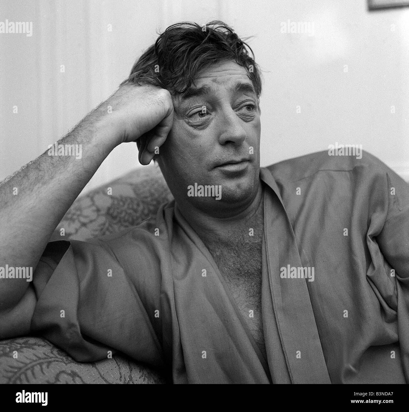 Robert Mitchum Janvier 1963 Banque D'Images