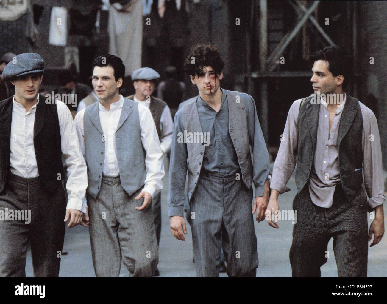 Gangsters - L'EMPIRE DU MAL 1991 Universal film avec Christian Slater deuxième à gauche et Richard Grieco à droite Banque D'Images