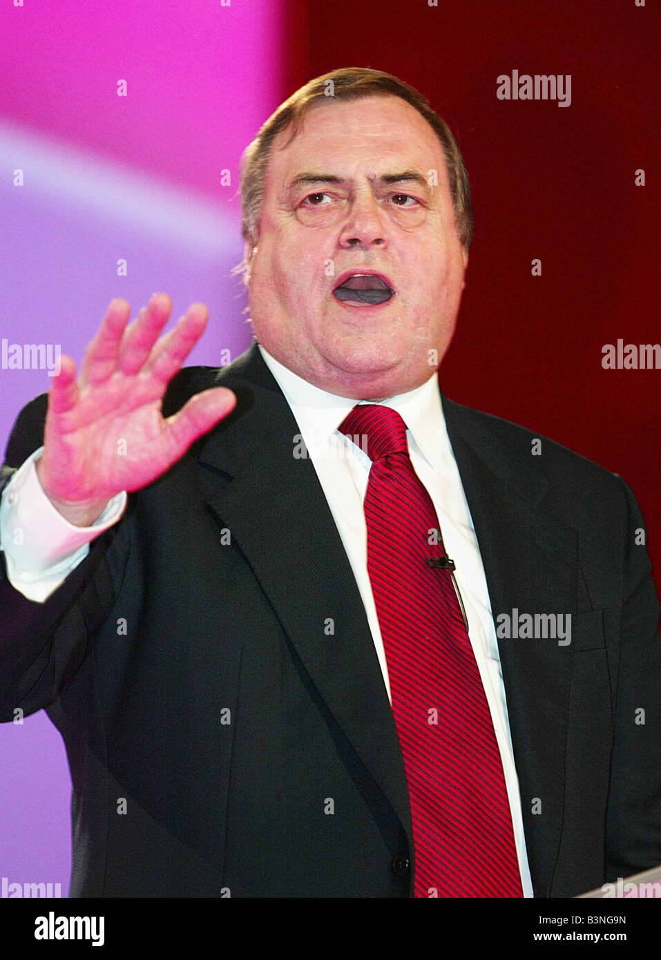 Conférence du Parti travailliste 2004 Brighton John Prescott Banque D'Images