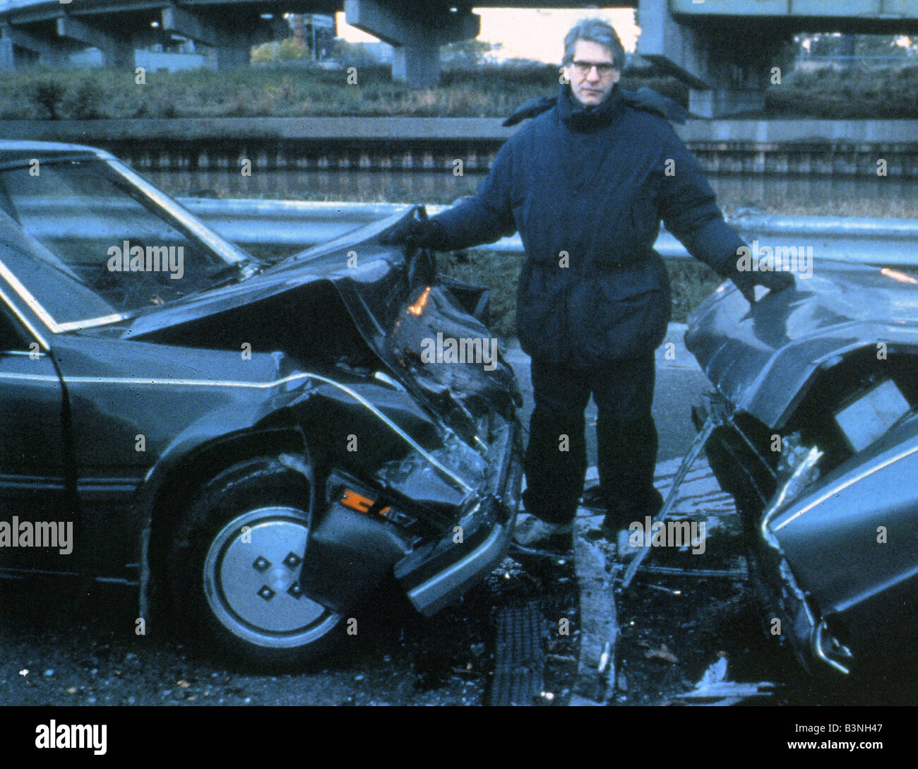 CRASH 1996 Columbia/Tristar film réalisé par David Cronenberg vu ici Banque D'Images