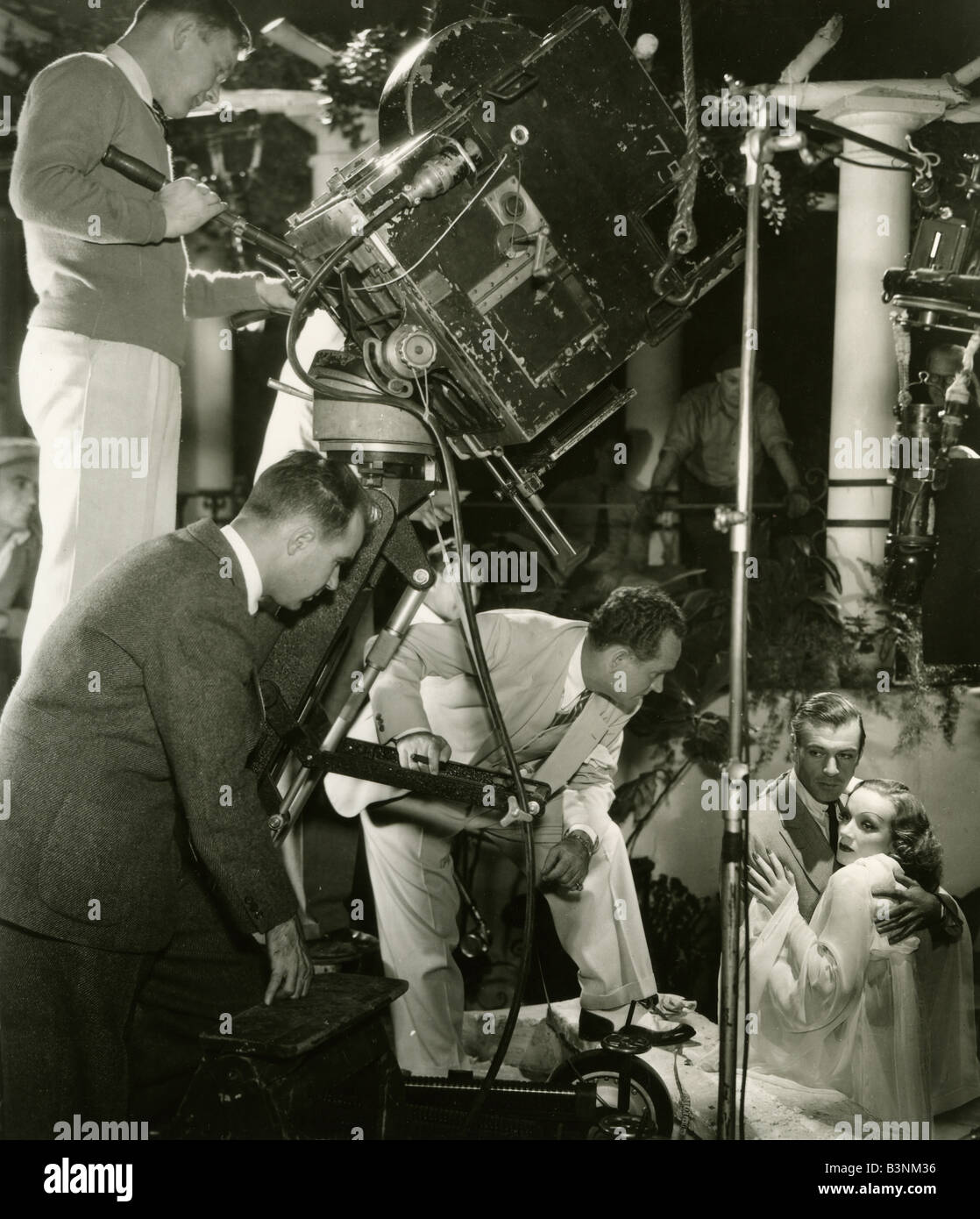 Désir 1936 Paramount film avec Gary Cooper et Marlène Dietrich Banque D'Images
