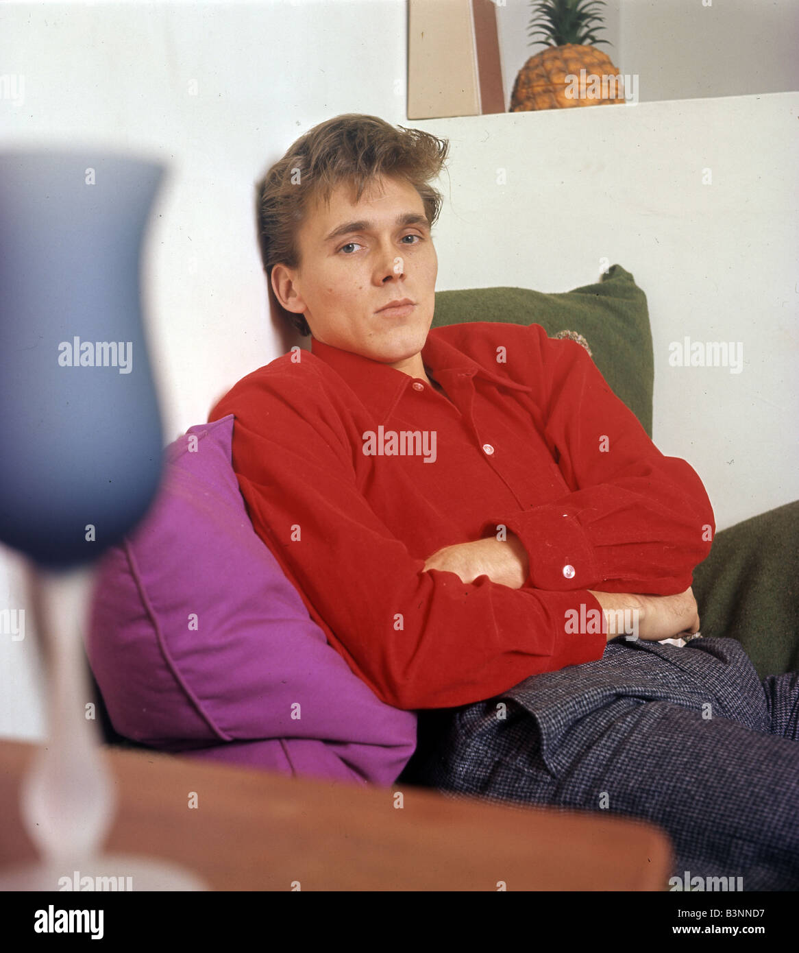 BILLY FURY UK chanteuse pop en 1966. Photo Tony Gale Banque D'Images