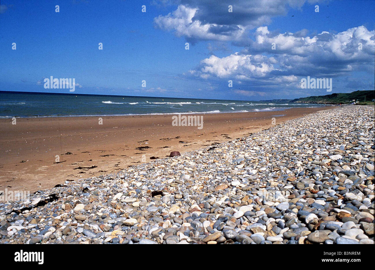 Plage De St Laurent Sur Mer Normandie Septembre 1999 Mieux