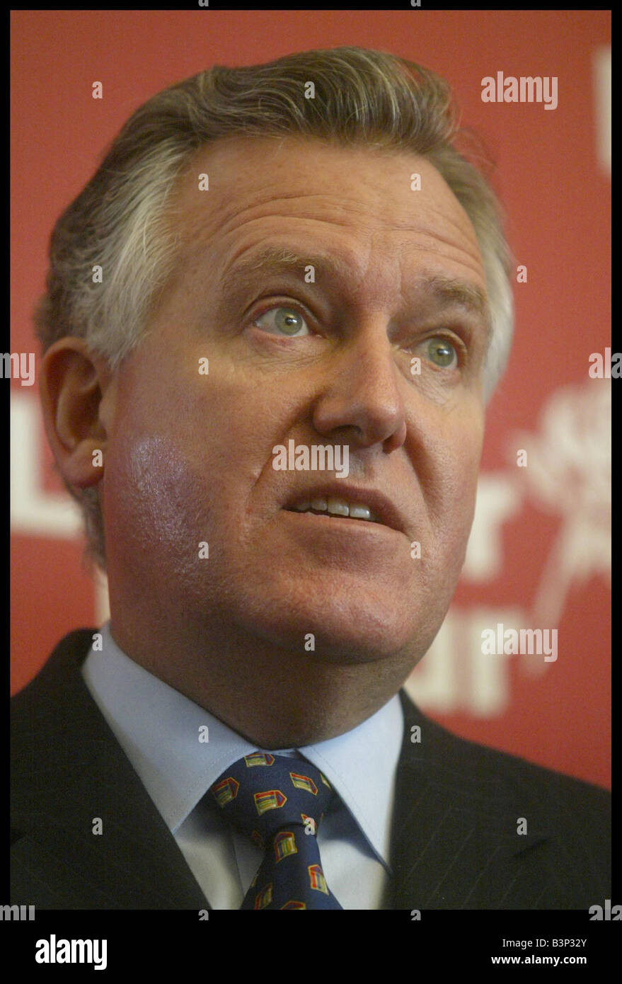 Secrétaire gallois Rt Hon Peter Hain MP Mars 2003 Welsh s du travail des candidats pour les élections à l'Assemblée le 1er mai Banque D'Images