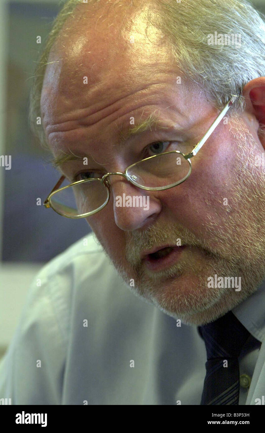 Charles Clarke MP mai 2003 Secrétaire de l'Éducation Banque D'Images