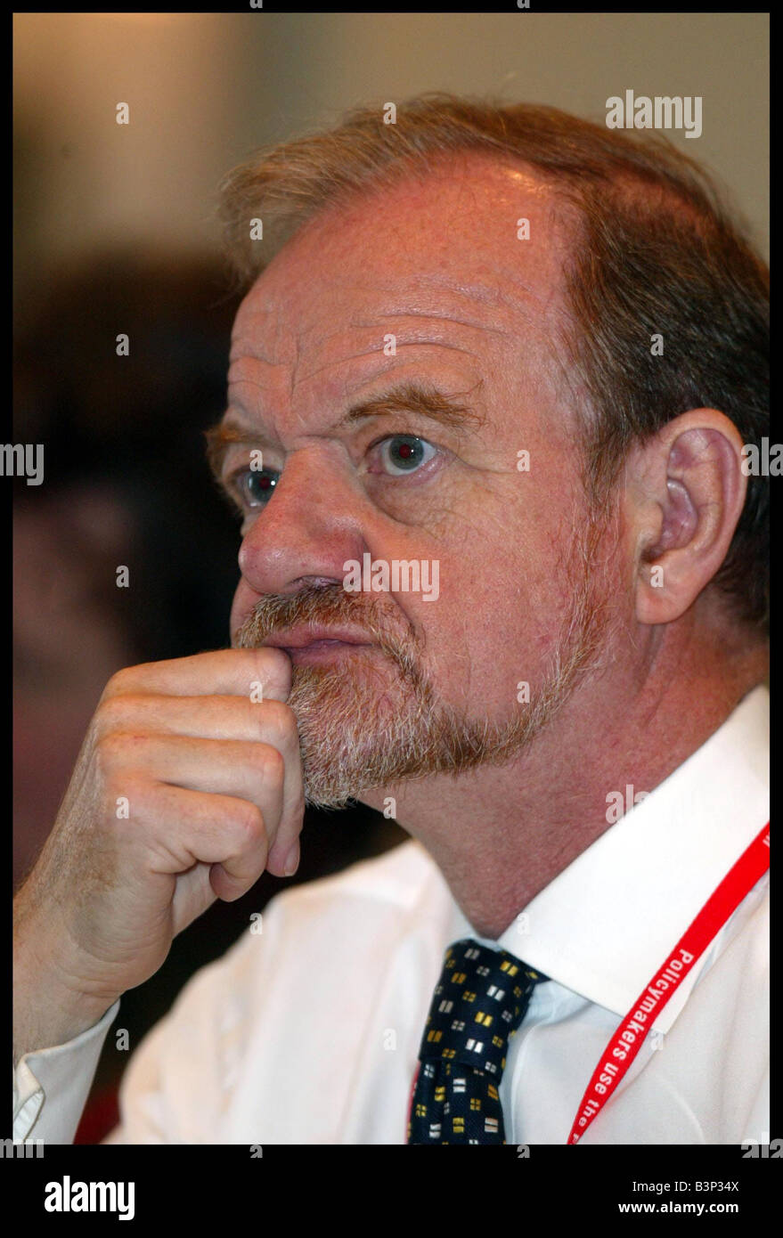 Conférence du Parti travailliste à Bournemouth Septembre 2003 Robin Cook Banque D'Images