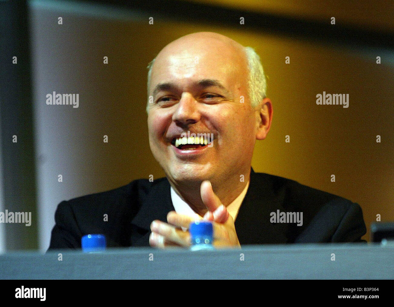 Iain Duncan Smith au congrès du parti conservateur octobre 2003 Banque D'Images