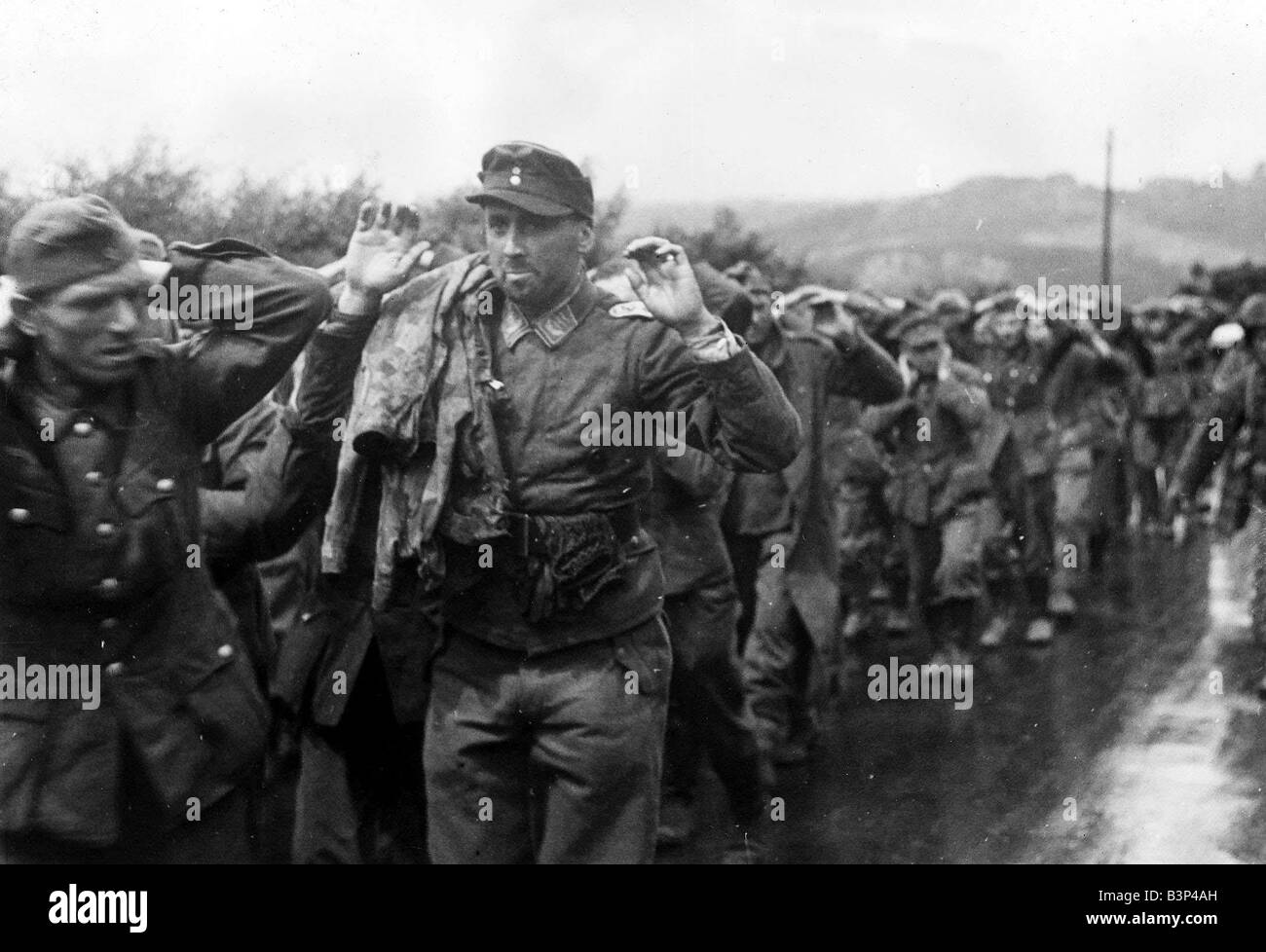 Invasion de la France guerre juin 1944 l'avance sur Cherbourg une