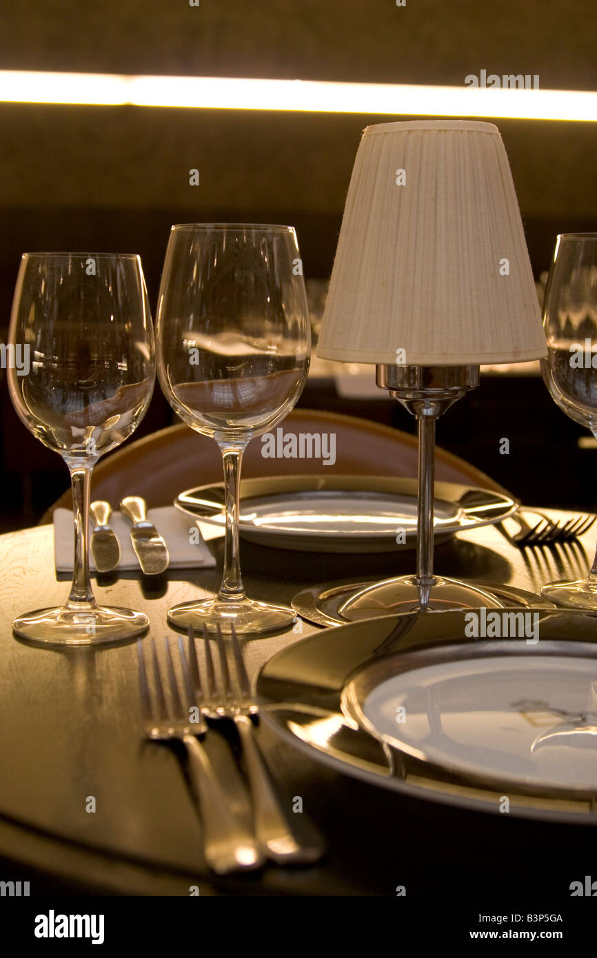 Restaurant contemporain à la mode 'Belga Queen', 32 rue de la Fosse aux Loups, Bruxelles Belgique Banque D'Images