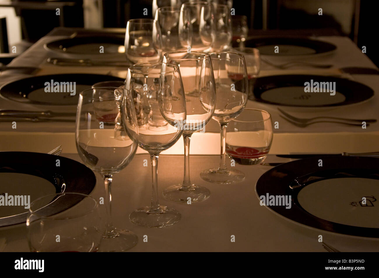 Restaurant contemporain à la mode 'Belga Queen', 32 rue de la Fosse aux Loups, Bruxelles Belgique Banque D'Images